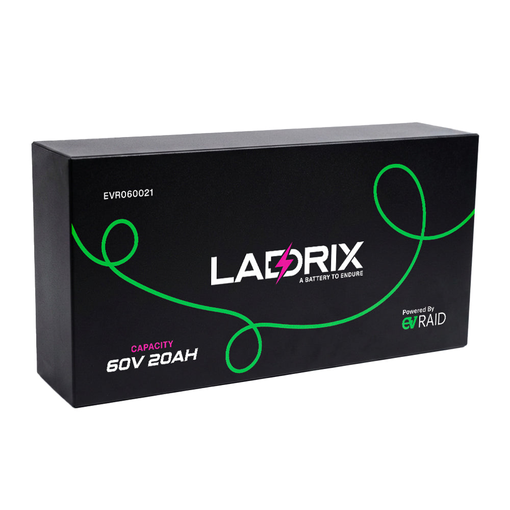 LADRIX Lithium Battery for Kick Scooters 60V — 21Ah
