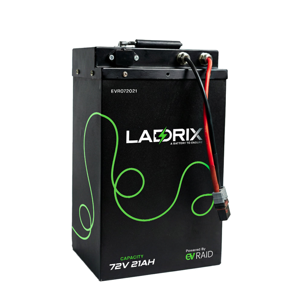 LADRIX Lithium Battery for Motorcycle Scooters 72V — 21Ah